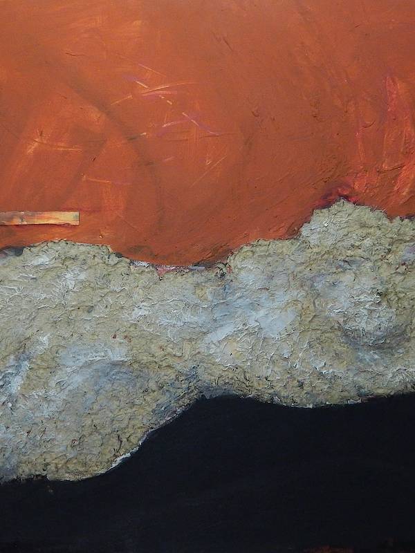 Traummaß – von 2004 – eigene Mischtechnik. 100 cm breit, 90 cm hoch
